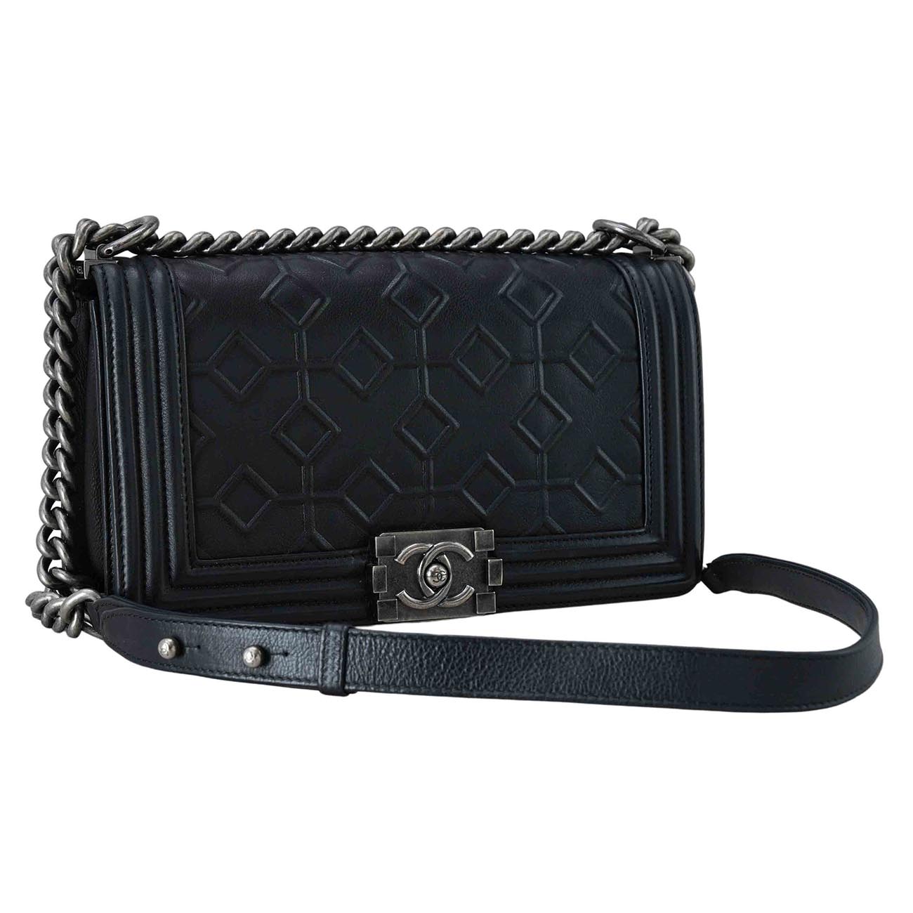 CHANEL(USED)샤넬 A67429 시즌 보이샤넬 플랩 숄더백